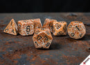 Chessex Speckled Polyhedral 7-Die Set - Rust