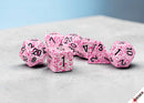 Chessex Speckled Polyhedral 7-Die Set - Pink