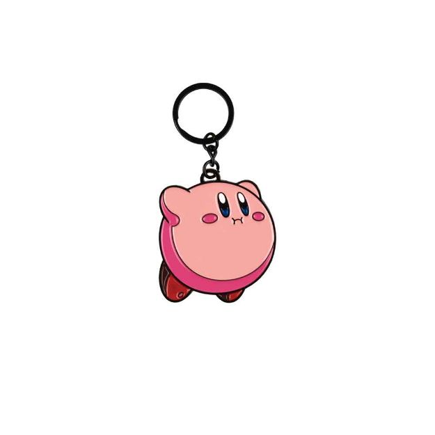 Kirby Rubber Charm Keychain