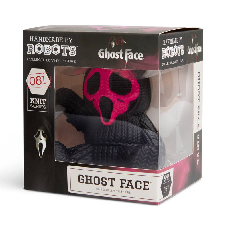 Scream: Ghost Face Pink Face 081 Knit Collection - Handmade by Robots Vinyl Figure
