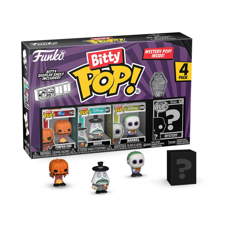 Bitty Pop! Nightmare Before Christmas - Pumpkin King 4-Pack