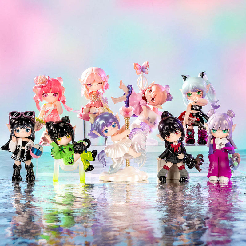 Rolife Suri's Colorful Girls Surprise Figure Dolls