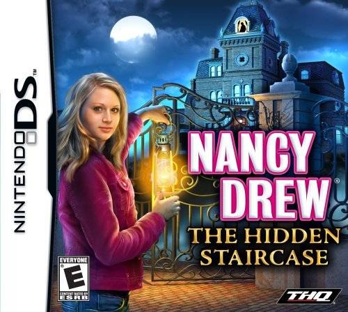 Nancy Drew The Hidden Staircase Front Cover - Nintendo DS Pre-Played