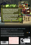 Army Men Soldiers of Misfortune Back Cover - Playstation 2 Pre-Played