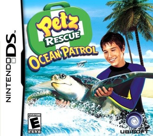 Petz Rescue Ocean Patrol Front Cover - Nintendo DS Pre-Played