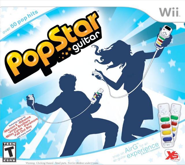 Popstar Guitar Software Only - Nintendo Wii Pre-Played