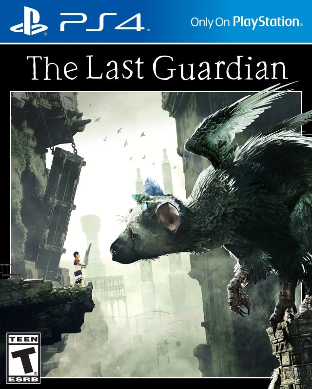 The Last Guardian Front Cover - Playstation 4 Pre-Played