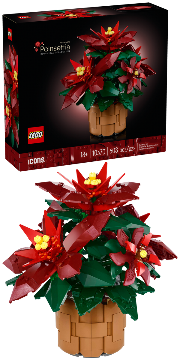 Lego Poinsettia Plant 10370