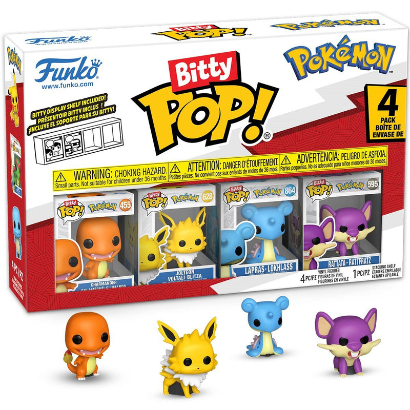 Bitty Pop! Pokemon - Charmander 4-Pack