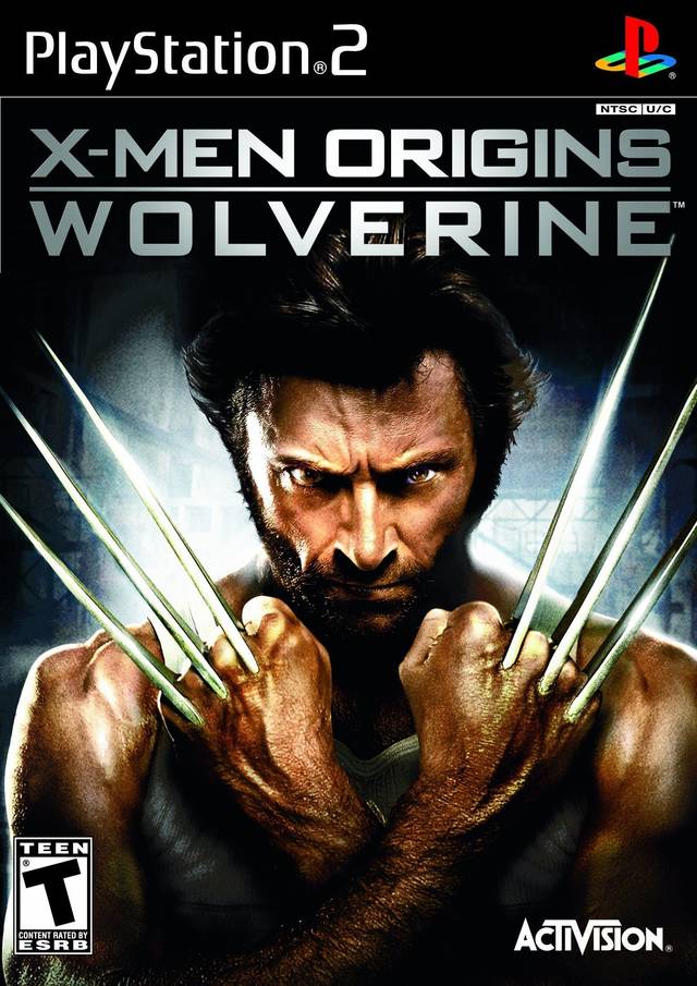 X-Men Origins Wolverine Front Cover - Playstation 2 Pre-Played