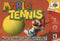 Mario Tennis Front Cover - Nintendo 64 Pre-Played