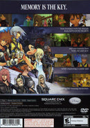 Kingdom Hearts Re:Chain of Memories Back Cover - Playstation 2 Pre-Played