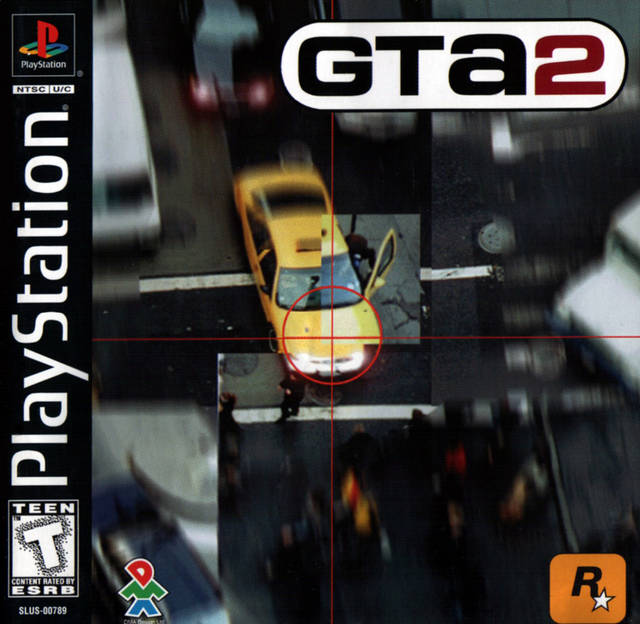 Grand Theft Auto 2 Front Cover - Playstation 1 Pre-Played