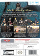 Valhalla Knights Eldar Saga Back Cover - Nintendo WiiU Pre-Played