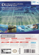 Endless Ocean Blue World Back Cover - Nintendo Wii Pre-Played