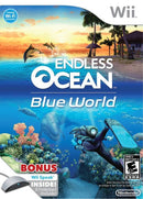 Endless Ocean Blue World Front Cover - Nintendo Wii Pre-Played