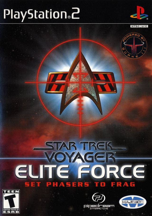 Star Trek Voyager: Elite Force Front Cover - Playstation 2 Pre-Played