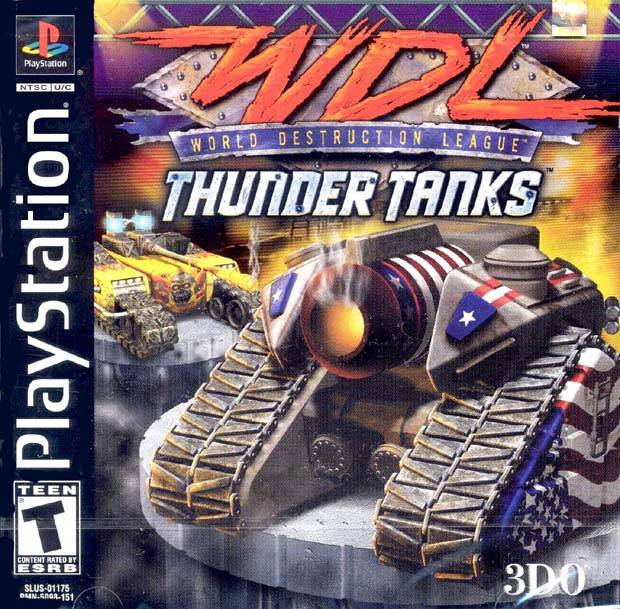 World Destruction League: Thunder Tanks (CIB) - Playstation 1 Pre-Played