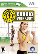 Gold's Gym Cardio Workout Front Cover - Nintendo Wii Pre-Played