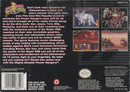 Mighty Morphin Power Rangers Back Cover - Super Nintendo, SNES Pre-Played