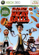 Cloudy With a Chance of Meatballs Front Cover - Xbox 360 Pre-Played