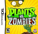Plants vs Zombies Front Cover - Nintendo DS Pre-Played