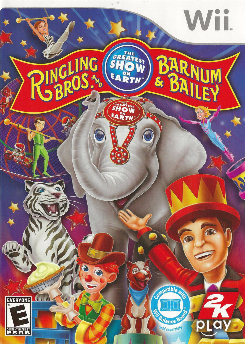 Ringling Bros & Barnum & Bailey Circus - Nintendo Wii Pre-Played