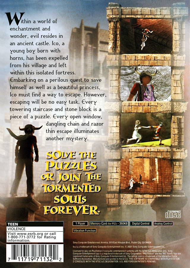 ICO - Playstation 2 Pre-Played