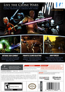 Star Wars Clone Wars Republic Heroes Back Cover - Nintendo Wii Pre-Played