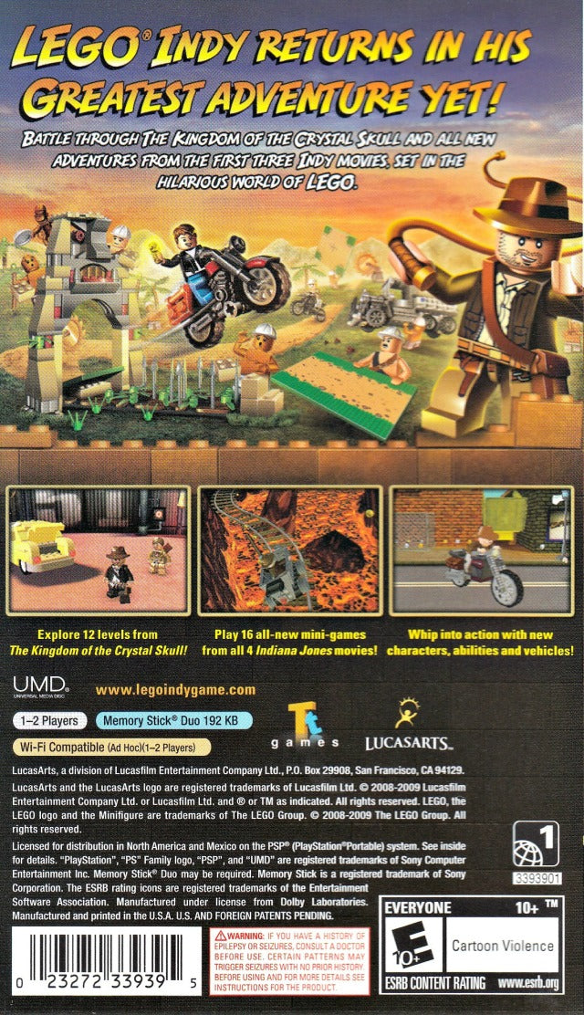 LEGO Indiana Jones 2  - PSP Pre-Played
