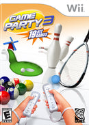 Game Party 3 Front Cover - Nintendo Wii Pre-Played