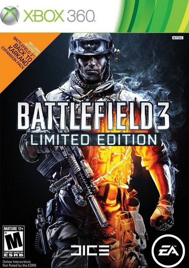 Battlefield 3 Limited Edition - Xbox 360 Pre-Played