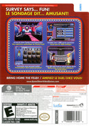 Family Feud 2010 Back Cover - Nintendo Wii Pre-Played