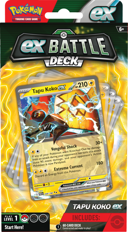 Tapu Koko EX Battle Deck - Pokemon TCG