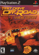 Test Drive Off Road Wide Open Front Cover  - Playstation 2 Pre-Played