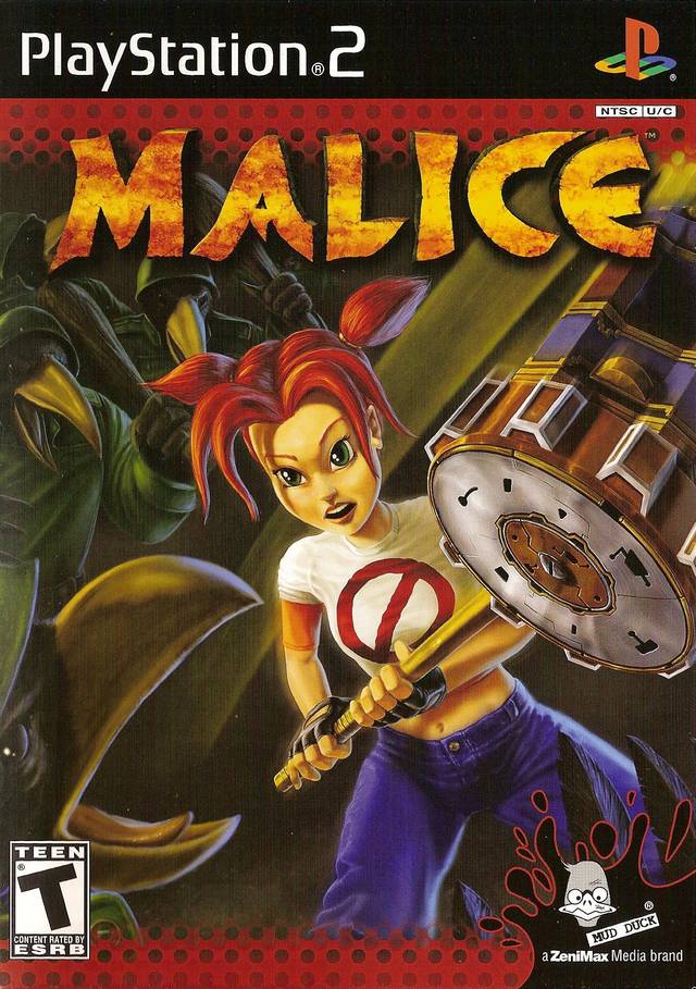 Malice Front Cover - Playstation 2 Pre-Played