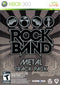 Rock Band Metal Track Pack Front Cover - Xbox 360 Pre-Played