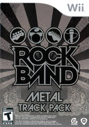 Rock Band Metal Track Pack Front Cover - Nintendo Wii Pre-Played