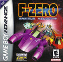 F-Zero Max Velocity Front Cover - Nintendo Gameboy Advance Pre-Played