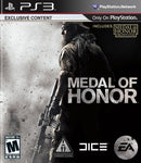 Medal of Honor Front Cover - Playstation 3 Pre-Played