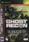 Tom Clancy's Ghost Recon Front Cover - Xbox Pre-Played