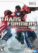 Transformers Cybertron Adventure Front Cover - Nintendo Wii Pre-Played
