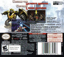 Transformers: War for Cybertron Autobots Back Cover - Nintendo DS Pre-Played