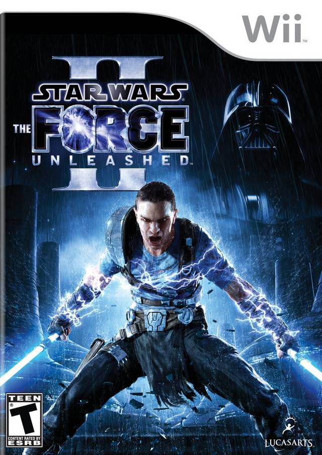 Star Wars The Force Unleashed II Front Cover - Nintendo Wii Pre-Played