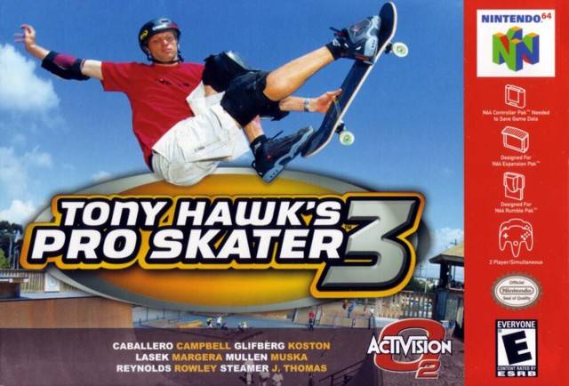 Tony Hawk's Pro Skater 3 - Nintendo 64 Pre-Played