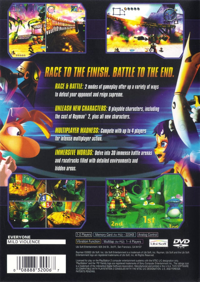 Rayman Arena  - Playstation 2 Pre-Played