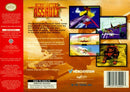 Aerofighters Assault Back Cover - Nintendo 64 Pre-Played