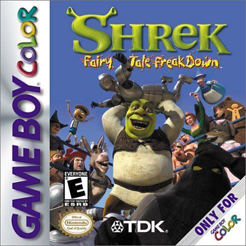 Shrek Fairy Tail Freakdown - Nintendo GameBoy Color Pre-Played