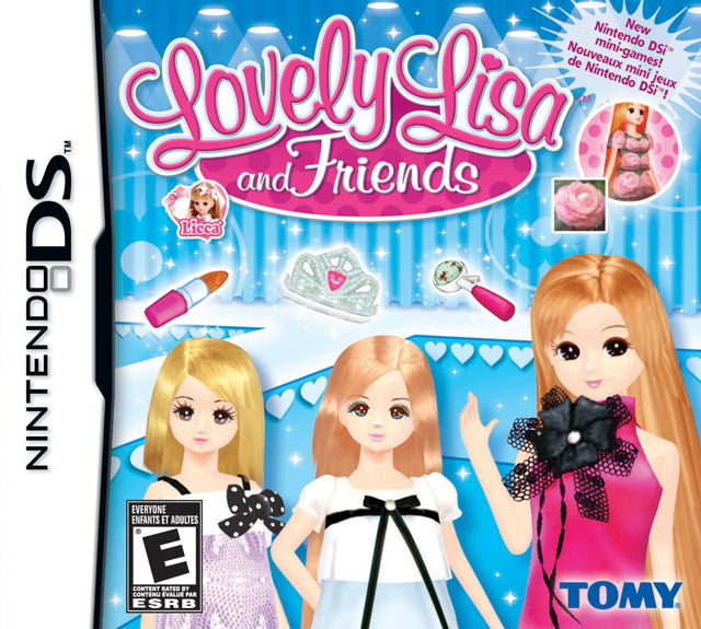 Lovely Lisa and Friends Front Cover - Nintendo DS Pre-Played