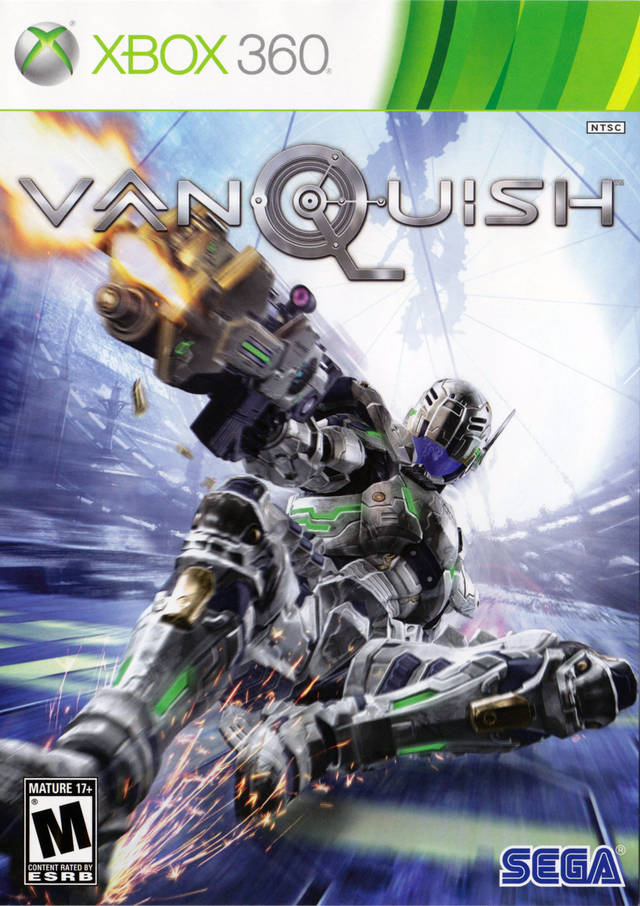 Vanquish Front Cover - Xbox 360 Pre-Played